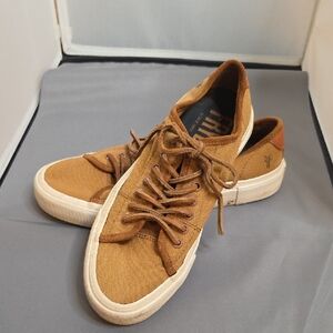 Frye Tan Canvas Men's Sneakers Size 8.5
